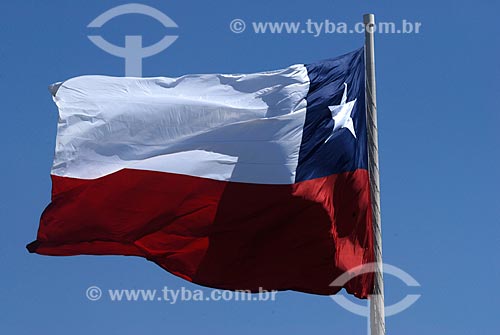  Subject: Chilean flag / Place: Santiago - Chile - South America / Date: 01/2011 