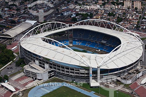  Subject: Aerial view of the Joao Havelange Stadium - Engenhão / Place: Rio de Janeiro city - Rio de Janeiro state (RJ) - Brazil / Date: 03/2011 