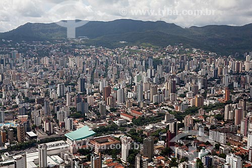  Subject: Aerial view of downtown the capital de Minas Gerais / Place: Belo Horizonte city - Minas Gerais state (MG) - Brazil / Date: 03/2011 
