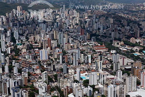  Subject: Aerial view of downtown the capital de Minas Gerais / Place: Belo Horizonte city - Minas Gerais state (MG) - Brazil / Date: 03/2011 