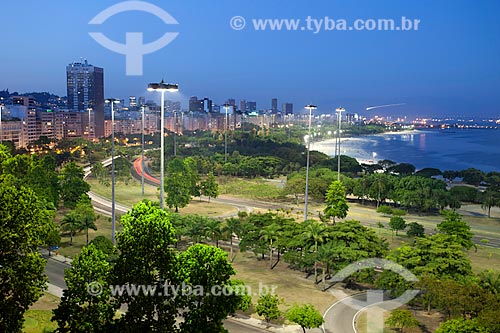  Subject: Aterro do Flamengo neighbourhood at night / Place: Rio de Janeiro city  -  Rio de Janeiro state  -  Brazil / Date: 02/2011 