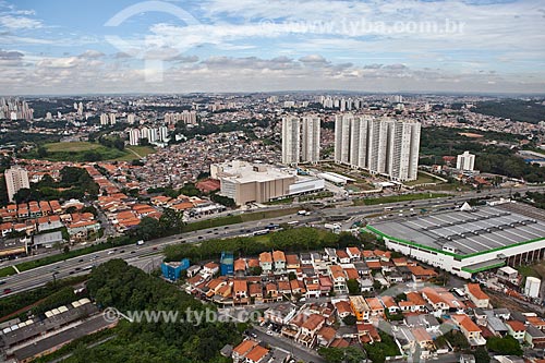  Subject: Aerial view of the Raposo Tavares highway / Place: Sao Paulo city - Sao Paulo state  (SP) - Brazil / Date: 03/2011 