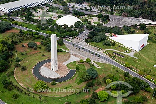  Subject: Aerial View of Ibirapuera Park / Place: Sao Paulo city - Sao Paulo state (SP) - Brazil / Date: 03/2011 