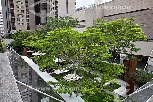  Subject: View of green area - Brascan Open Mall / Place: Itaim Bibi neighborhood - Sao Paulo city - Sao Paulo state (SP) - Brazil / Date: 03/2011 