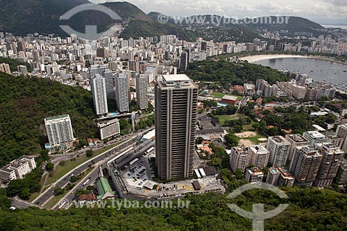  Subject: Aerial view of Rio Sul Tower / Place: Botafogo neighborhood - Rio de Janeiro city - Rio de Janeiro state (RJ) - Brazil / Date: 03/2011 