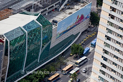  Subject: Aerial view of the glass facade of the Rio Sul Mall / Place: Botafogo neighborhood - Rio de Janeiro city - Rio de Janeiro state (RJ) - Brazil / Date: 03/2011 