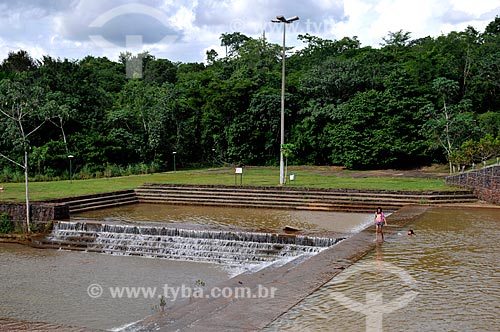  Subject: Children taking a shower in the pools of the Cesamar Park  / Place: Palmas city - Tocantins state (TO) - Brazil / Date: 02/2011 