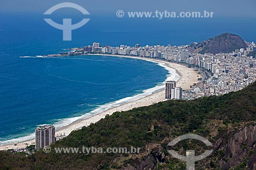  Subject: Aerial view of Copacabana Beach / Place: Rio de Janeiro city - Rio de Janeiro state - Brazil / Date: 10/2010 