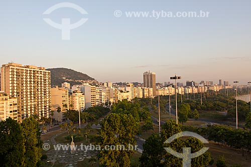  Subject: View of Aterro do Flamengo  ( Flamengo Park ) with buildings in the background / Place: Rio de Janeiro City  -  Rio de Janeiro State  -  Brazil / Date: 02/2011 