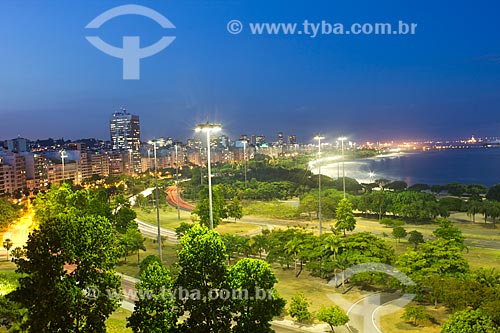  Subject: Aterro do Flamengo Park at night / Place: Place : Rio de Janeiro city - Rio de Janeiro state - Brazil / Date: 02 / 2011 