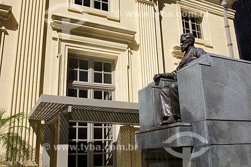  Subject: Statue of Machado de Assis - Brazilian Academy of Letters (ABL) / Place: Rio de Janeiro city - Rio de Janeiro state - Brazil / Date: 02/2011 