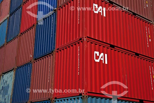  Subject: Rio de Janeiro port  -  Container terminal / Place: Rio de Janeiro city  -  Rio de Janeiro state  -  Brazil / Date: 06/2010 