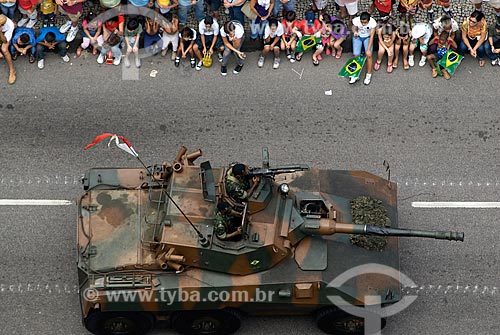  Subject: Parade to celebrate the Seven of September in Avenida Presidente Vargas / Place: City center - Rio de Janeiro city - Rio de Janeiro state (RJ) - Brazil / Date: 09/2009 