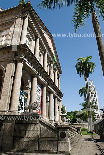  Subject: of the facade of the National Archives / Place: City center - Rio de Janeiro city - Rio de Janeiro state (RJ) - Brazil / Date: 12/2009 