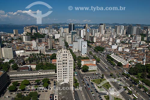  Subject: Aerial view of the Duque de Caxias Palace / Place: City center - Rio de Janeiro city - Rio de Janeiro state (RJ) - Brazil / Date: 12/2009 
