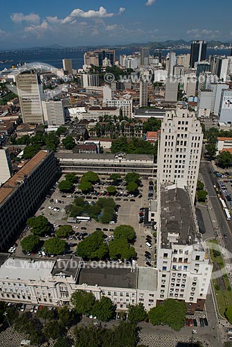  Subject: Aerial view of the Duque de Caxias Palace / Place: City center - Rio de Janeiro city - Rio de Janeiro state (RJ) - Brazil / Date: 12/2009 