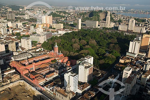  Subject: Aerial view of Republic Square and the Headquarters of the General Command of the Fire Department / Place: City center - Rio de Janeiro city - Rio de Janeiro state (RJ) - Brazil / Date: 11/2009 