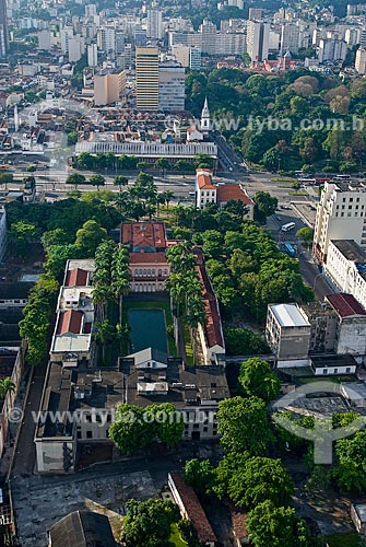  Subject: Aerial view of the Itamaraty Palace  / Place: City center - Rio de Janeiro city - Rio de Janeiro state (RJ) - Brazil / Date: 11/2009 