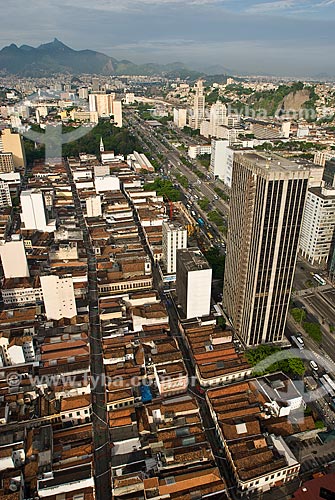  Subject: Aerial view of the SAARA (Society of Friends of the adjacencies of Alfandega street) and the DETRAN building  / Place: City center - Rio de Janeiro city - Rio de Janeiro state (RJ) - Brazil / Date: 11/009 