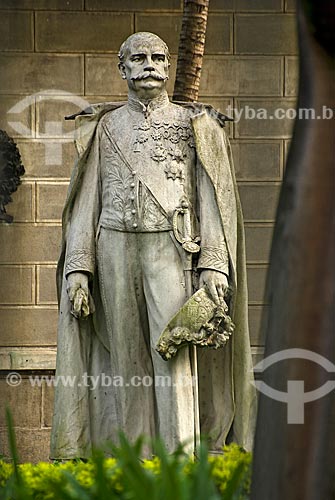  Subject: Statue of Baron of Rio Branco in the Itamaraty Palace / Place: City center - Rio de Janeiro city - Rio de Janeiro state (RJ) - Brazil / Date: 11/2009 