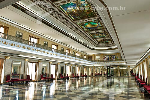  Subject: Hall of Duque de Caxias Palace / Place: City center - Rio de Janeiro city - Rio de Janeiro state (RJ) - Brazil / Date: 12/2009 