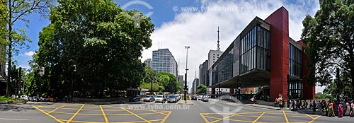  Subject: Panoramic View of Paulista Avenue / Place: Sao Paulo city - Sao Paulo state (SP) - Brazil / Date: 12/2009 