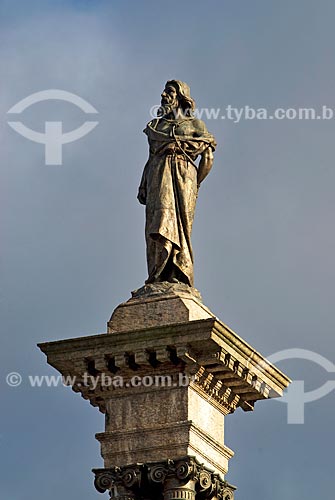  Subject: Statue of Tiradentes / Place: Ouro Preto city - Minas Gerais state (MG) - Brazil / Date: 02/2008 