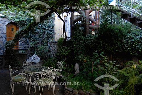  Subject: House of Pablo Neruda -  La Chascona / Place: Santiago city - Chile - South America / Date: 01/2011 