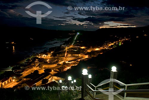  Subject: Night view of the Piranhas city / Place: Piranhas city - Alagoas state (AL) - Brazil / Date: 04/2010 