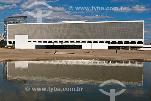  Subject: National Library of Brasília / Place: Brasilia city - Distrito Federal  (Federal District) -  Brazil / Date: 04/2010 