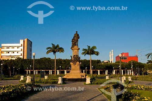  Subject: Monument the Tenreiro Aranha  in Saudade Square - Founder of Amazonas Province / Place: Manaus city - Amazonas state (AM) - Brazil / Date: 06/2010 