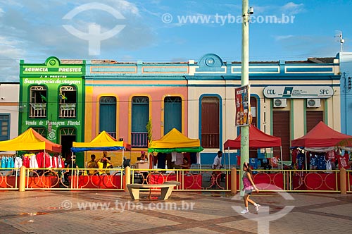  Subject: Kiosks in the historic center of town during the Festival of Folklore / Place: Parintins city - Amazonas state (AM) - Brazil / Date: 06/2010 