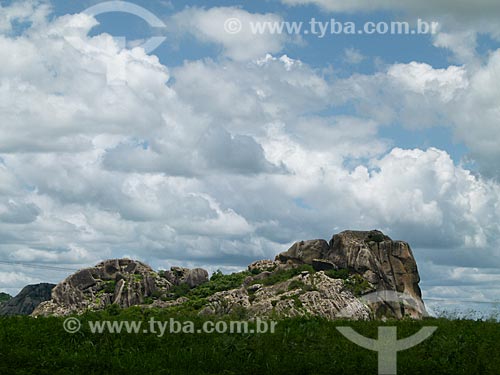 Subject: Landscape with mountain / Place: Quixada city - Ceara state (CE) - Brazil / Date: 03/2011 