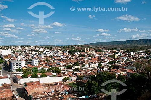  Subject: Panoramic view of the city / Place: Crato city - Ceara state (CE) - Brazil / Date: 08/2010 
