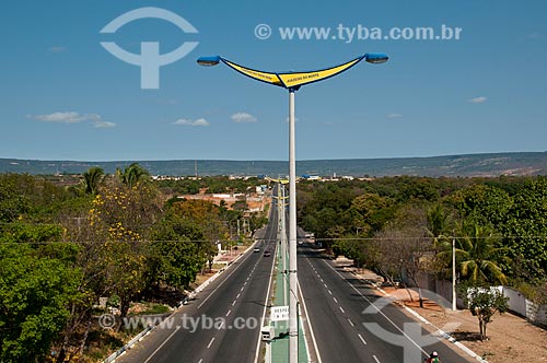  Subject: Padre Cicero Avenue - Connects to the cities of Crato and Juazeiro do Norte  / Place: Crato city - Ceara state (CE) - Brazil / Date: 08/2010 