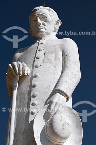  Subject: Statue of Father Cicero (Padre Cicero) / Place: Juazeiro do Norte city - Ceara state (CE) - Brazil / Date: 08/2010 