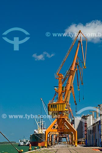  Subject: Cranes in the port of Rio Grande / Place: Rio Grande city - Rio Grande do Sul state (RS)  - Brazil / Date: 01/2009 