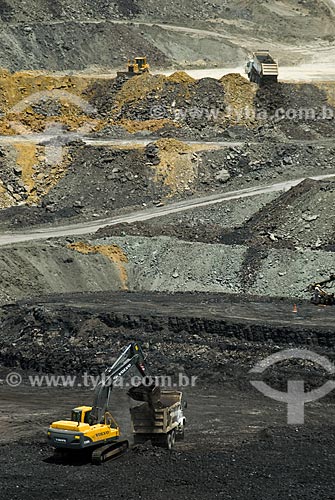  Subject: Mineral coal mine / Place: Arroio dos Ratos city - Rio Grande do Sul state  (RS) - Brazil / Date: 01/2009 