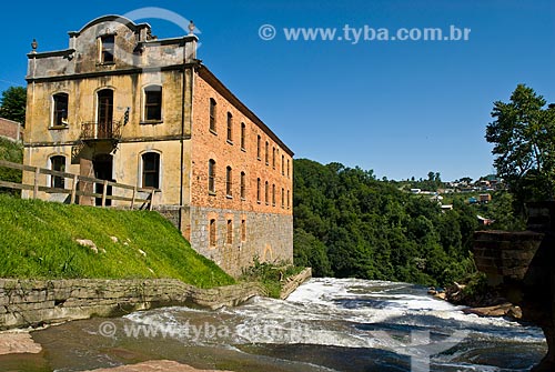 Subject: Italian-Brazilian mill or Mill Germani - part of the set of the Cascade Mill / Place: Caxias do Sul city - Rio Grande do Sul state (RS) - Brazil / Date: 02/2009 
