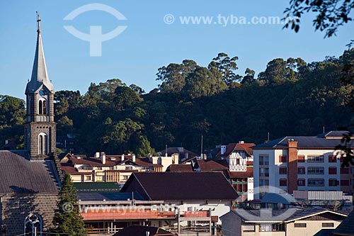  Subject: Top view of the city of Gramado / Place: Gramado city - Rio Grande do Sul state (RS) - Brazil / Date: 03/2011 
