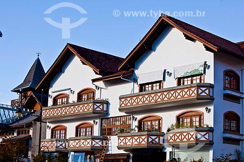  Subject: Half-timbered houses in the city of Gramado / Place: Gramado city - Rio Grande do Sul state (RS) - Brazil / Date: 03/2011 