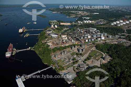  Subject: Aerial view of Isaac Sabba Refinery also called of Manaus Refinery  - REMAN / Place: Manaus city - Amazonas state (AM) - Brazil / Date: 06/2007 