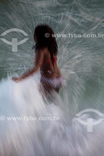  Subject: Child on Ipanema beach / Place: Ipanema neighborhood - Rio de Janeiro city - Rio de Janeiro state (RJ) - Brazil / Date: 04/2011 