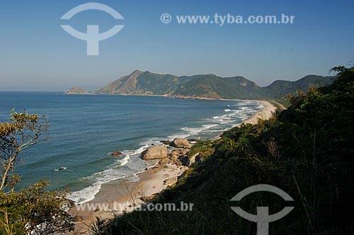  Subject: View of the beaches of Abrico and Grumari / Place: Recreio dos Bandeirantes neighborhood - Rio de Janeiro city - Rio de Janeiro state (RJ) - Brazil / Date: 06/2010 