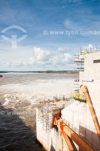  Subject: Spillway of Estreito Hydroelectric Power Plant / Place: Estreito city - Maranhao state (MA) - Brazil / Date: 20/03/2011 