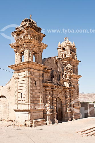  Subject: Church of San Jose (Iglesia de San Jose) / Place: Nasca - Department of Ica - Peru -South America / Date: 16/05/2011 