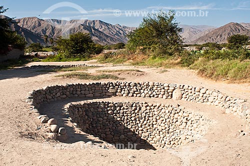  Subject: Aqueducts built by Nasca civilization / Place: Nasca - Department of Ica - Peru -South America / Date: 20/05/2011 