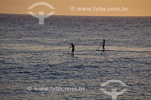  Subject: Stand Up surf on Ipanema Beach / Place: Ipanema neighborhood - Rio de Janeiro city - Rio de Janeiro state (RJ) - Brazil / Date: 02/2011 