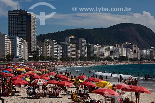  Subject: Copacabana Beach / Place: Copacabana Neighborhood - Rio de Janeiro city - Rio de Janeiro state (RJ) - Brazil / Date: 02/2011 