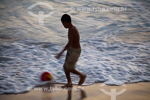  Subject: Beach soccer in Arpoador / Place: Ipanema neighborhood - Rio de Janeiro city - Rio de Janeiro state (RJ) - Brazil / Date: 02/2011 